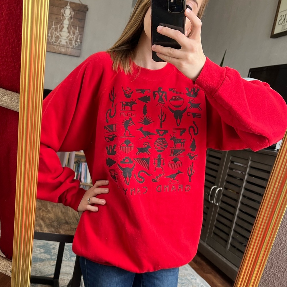 [Hanes] Vintage 1986 Grand Canyon Sweatshirt-XL
